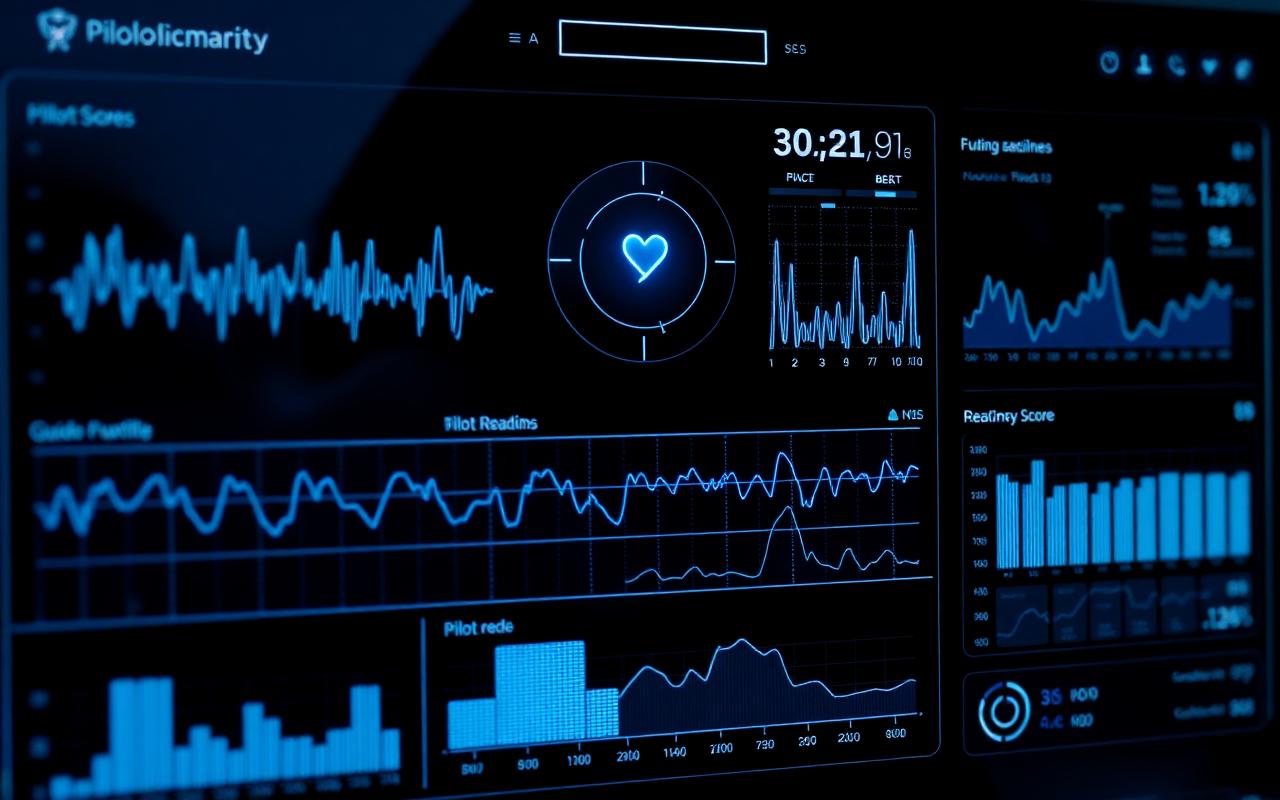 Pilot readiness HUD dashboard preview
